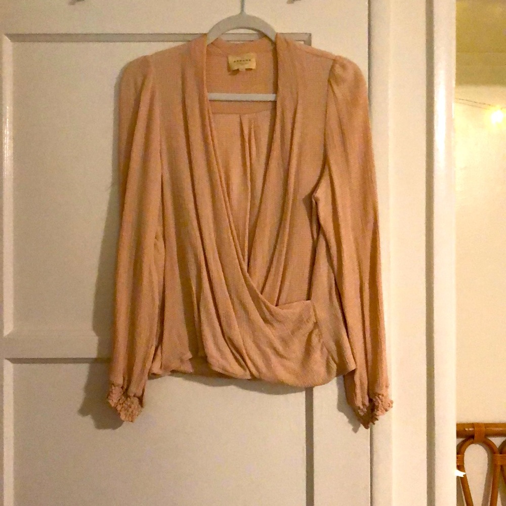Sézane Pink Blouse